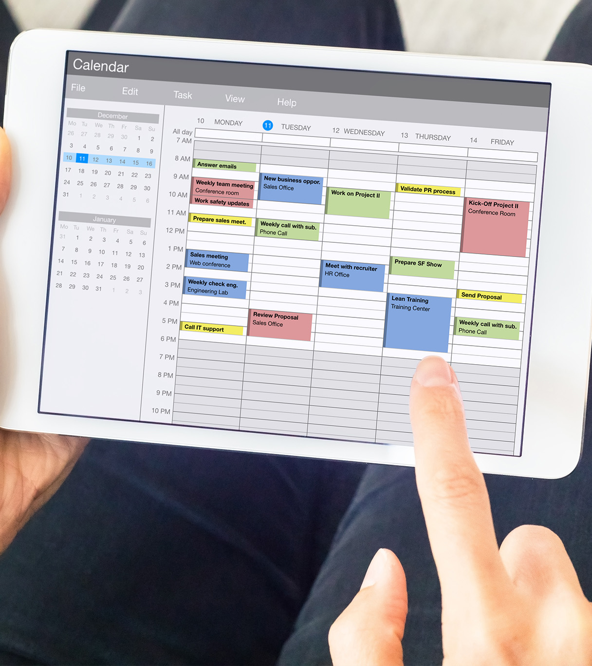 Calender management 1